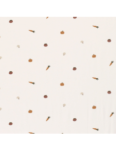 Bomullsjersey Grönsaker