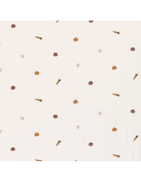 Bomullsjersey Grönsaker