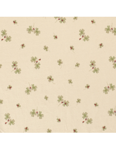 Bomullsjersey Four Leaf Clover