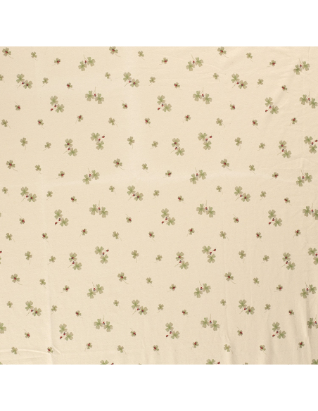 Bomullsjersey Four Leaf Clover