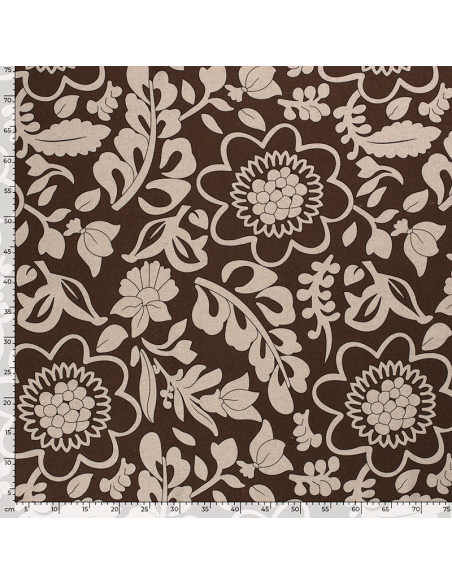 Viskos/Lin 19149 Brun