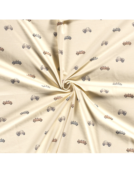 Bomullsjersey Cars
