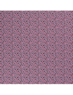 Bomullsjersey Leopard Rosa 2