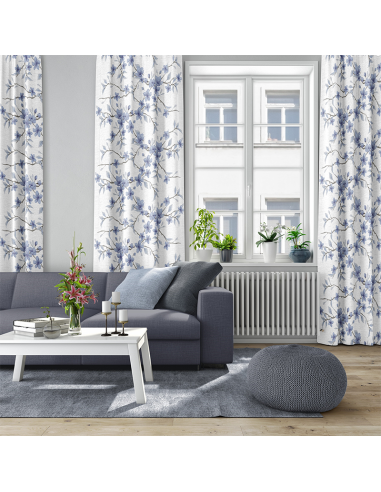 Gardintyg Fägring Blå