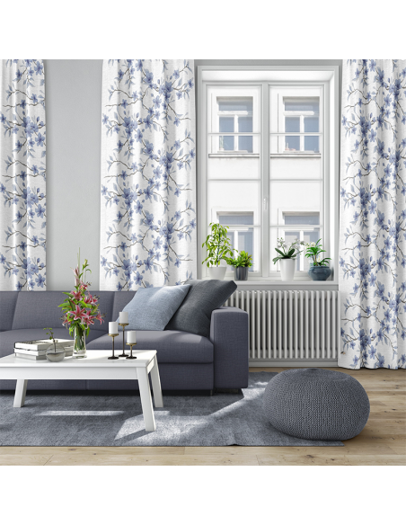 Gardintyg Fägring Blå