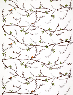 Gardintyg Kungsfågeln