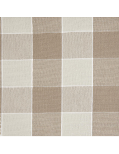 Gripsholmsruta Beige/Mörkbeige