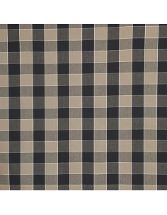 Gripsholmsruta Svart/Beige