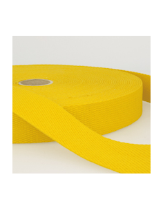 Väskband Bomull 30mm Gul 52