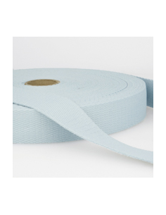 Väskband Bomull 30mm Ljusblå 2