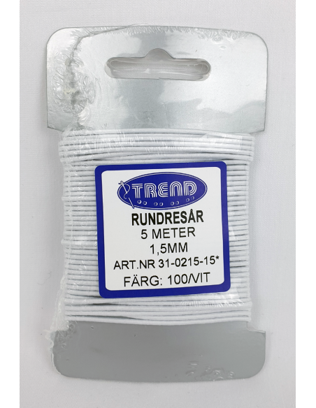 Rundresår Vit