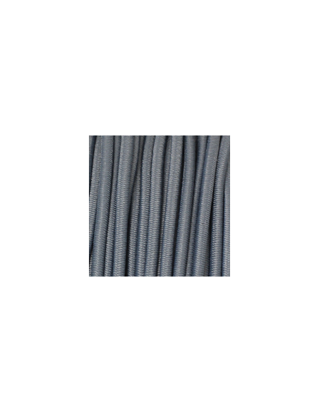 Anoraksnodd Elastisk 3mm Grå 0181