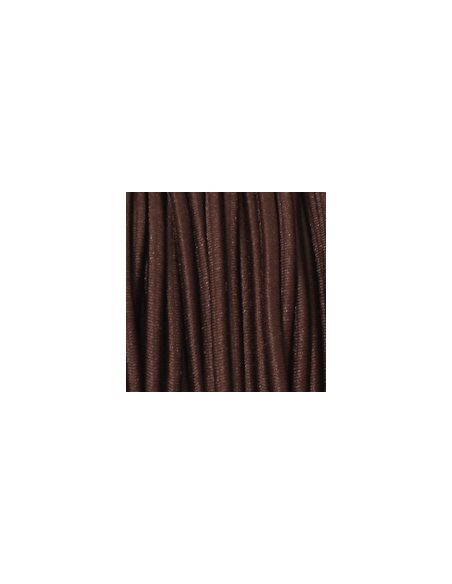 Anoraksnodd Elastisk 3mm Brun 0966