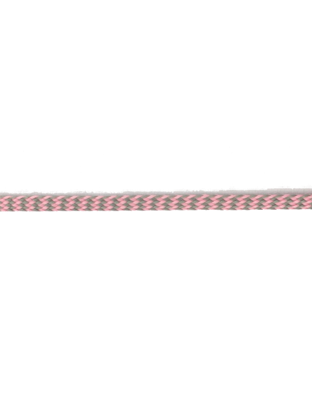 Anoraksnodd ZigZag Rosa/Grå