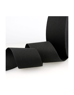 Mattkantband Svart 014