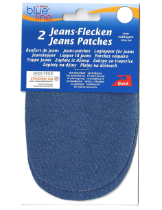 Laglapp Jeans Mellanblå 074