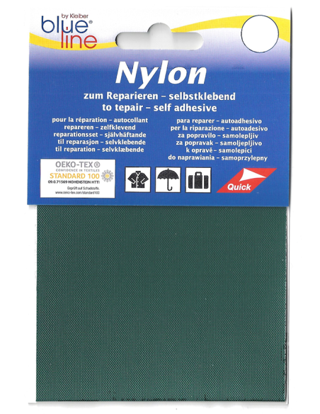 Nylonlaglapp Mörkgrön 350