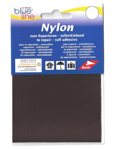 Nylonlaglapp Mörkbrun 038