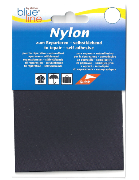 Nylonlaglapp Mörkgrå 078