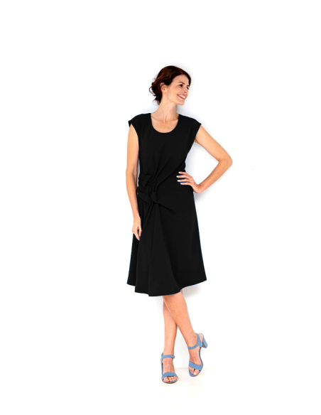 Crepe Enfärgad 2773 Svart 69