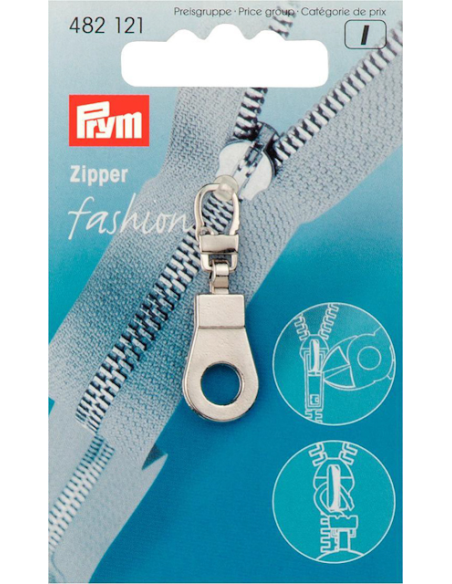Prym Blixtlåsdekor Classic Silver