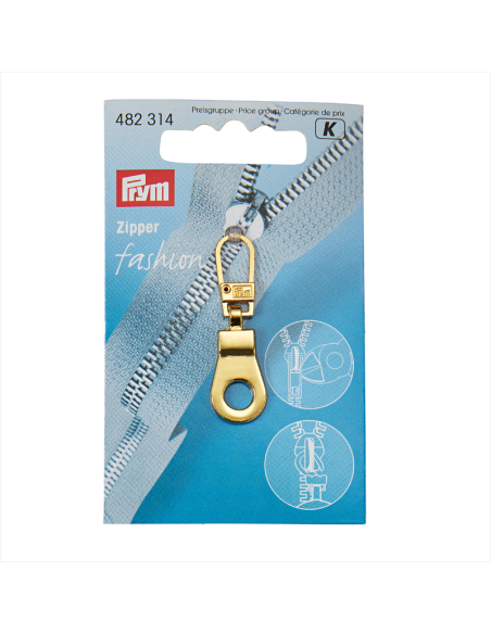 Prym Blixtlåsdekor Classic Guld