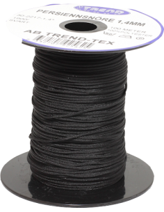 Persiennsnöre Svart