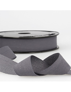Bomullsband 00107 Grå 038