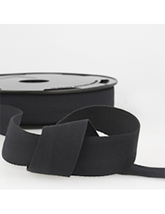 Bomullsband 00107 Svart 014