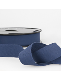 Bomullsband 00107 Mörkblå 023