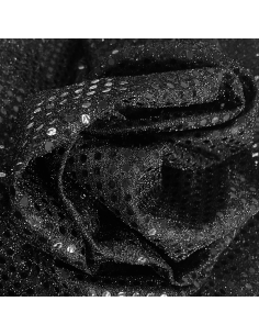 Små Paljetter Svart