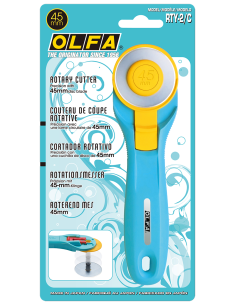 OLFA Rullkniv 45mm Turkos