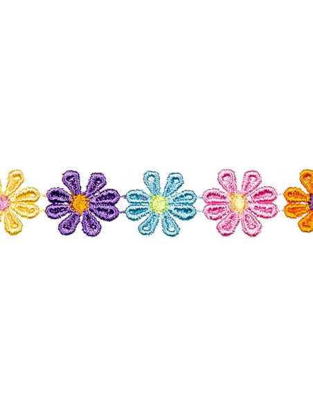 Spets Blommor Multi