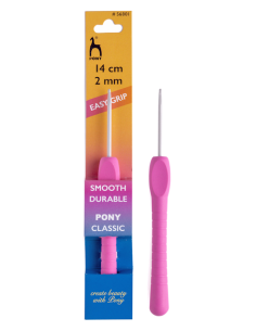 Pony Virknål Easy Grip 2mm
