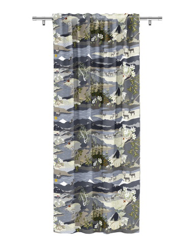 Gardintyg Fjällvandring Marinblå