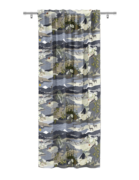 Gardintyg Fjällvandring Marinblå