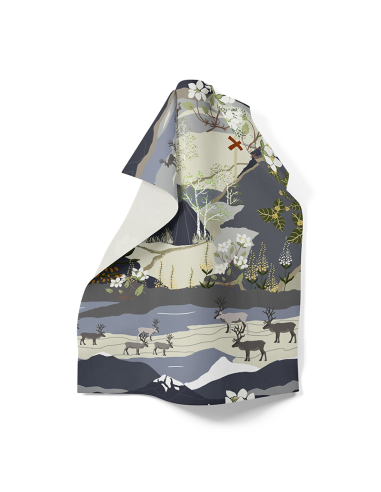 Gardintyg Fjällvandring Marinblå