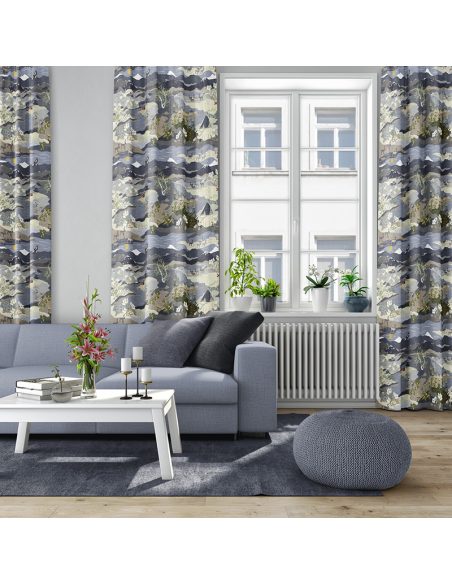 Gardintyg Fjällvandring Marinblå