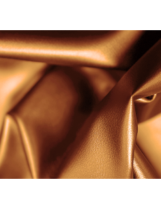 Konstläder Metallic Ljus Rost