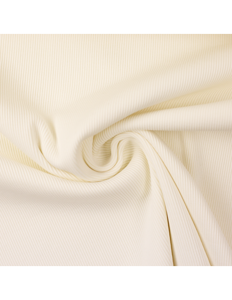 Ribbad Muddväv Tessa Offwhite 010