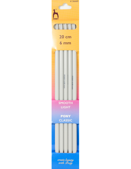 Pony Strumpstickor 6mm
