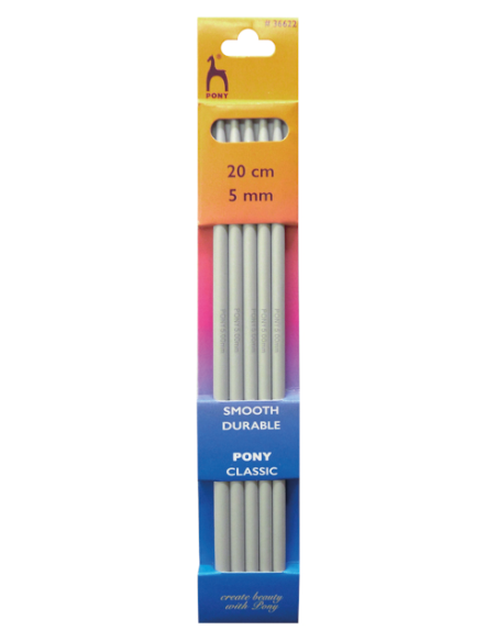 Pony Strumpstickor 5mm