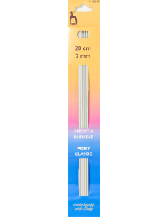 Strumpstickor Aluminium 2mm