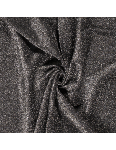 Jersey Lurex Svart/Silver 69