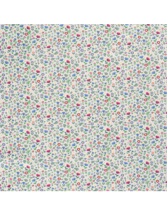 Bomullsjersey Flowers 2