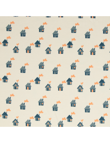 Ribbad Bomullsjersey Cabins 881750