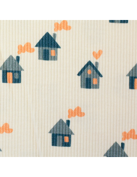 Ribbad Bomullsjersey Cabins 881750