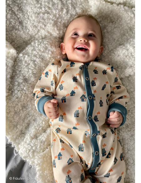 Ribbad Bomullsjersey Cabins 881750