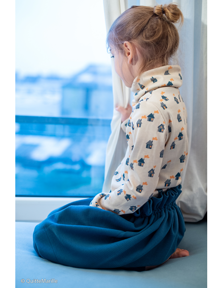 Ribbad Bomullsjersey Cabins 881750