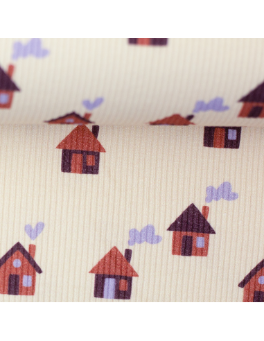 Ribbad Bomullsjersey Cabins 881938